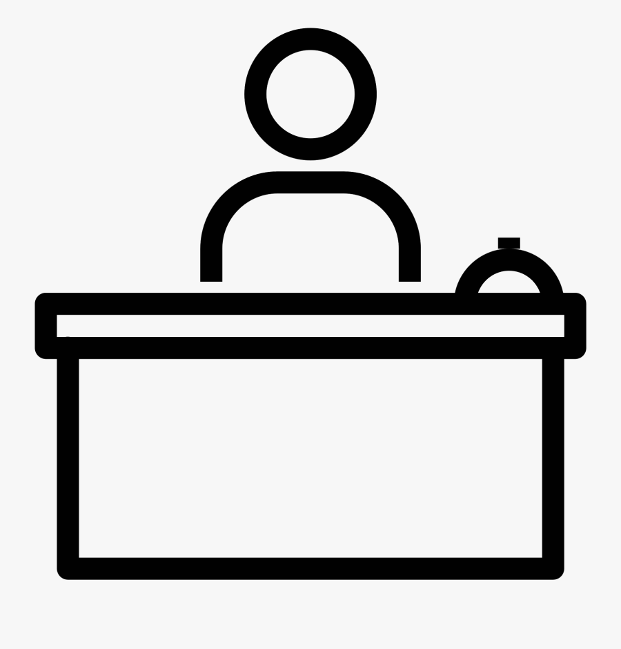Front Icon Kostenloser Download - Front Desk Clip Art, Transparent Clipart