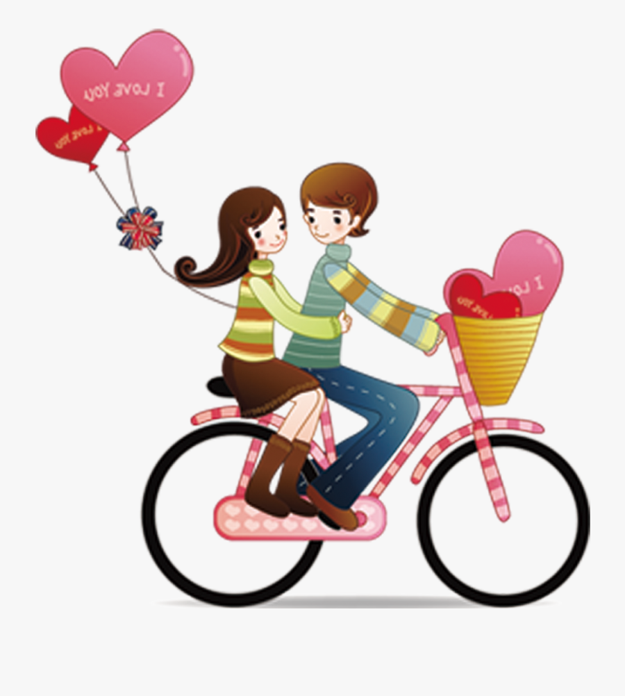 Romance Couple Love Cartoon Download Hq Png Clipart - Couple Love Png, Transparent Clipart