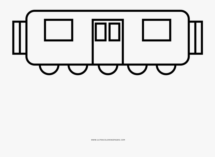 Clip Art Metro Desenho - Line Art, Transparent Clipart