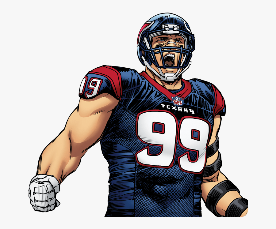 Gatorade Freaks Jj Watt Cam Newton Dc Comics - American Football Comic Png, Transparent Clipart
