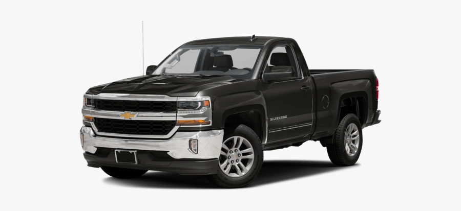 Silverado Drawing Dropped Truck - 2017 Chevrolet Silverado Reg Cab, Transparent Clipart