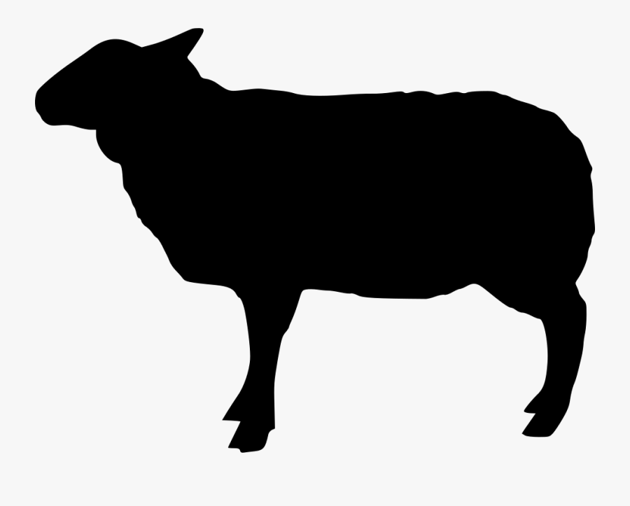 Beef Cattle Welsh Black Cattle Holstein Friesian Cattle - Cow Silhouette Clipart, Transparent Clipart