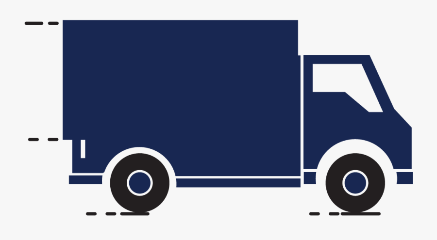 Truck Delivering Meat To Distributors, Transparent Clipart