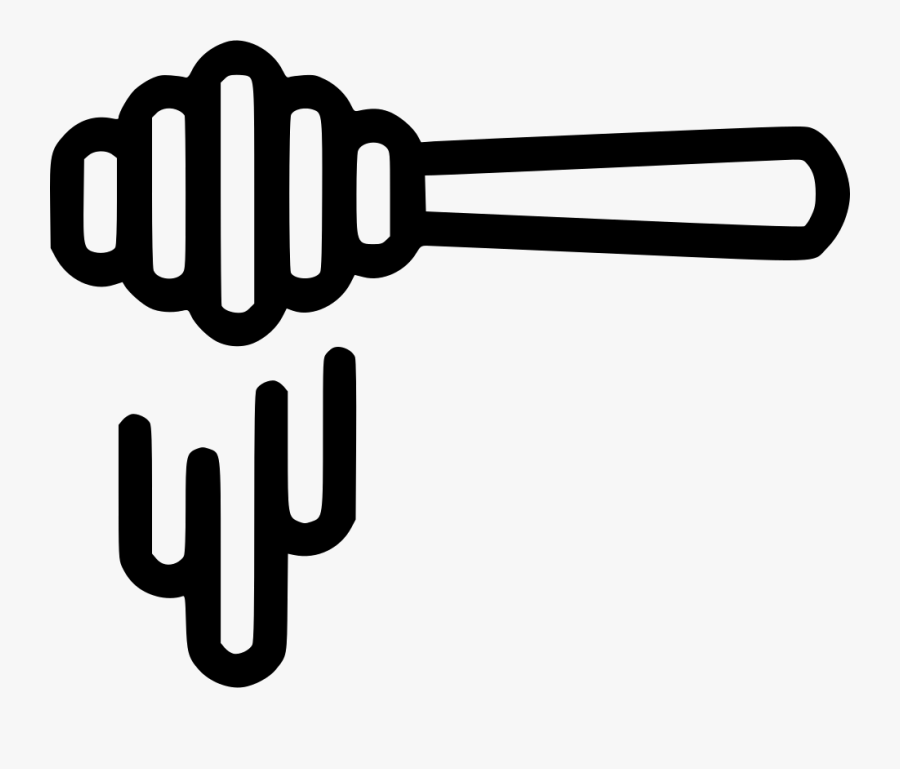 Transparent Honey Png - Honey Jar Black Transparent, Transparent Clipart