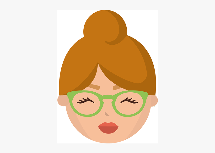 Face With Glasses Clipart, Transparent Clipart