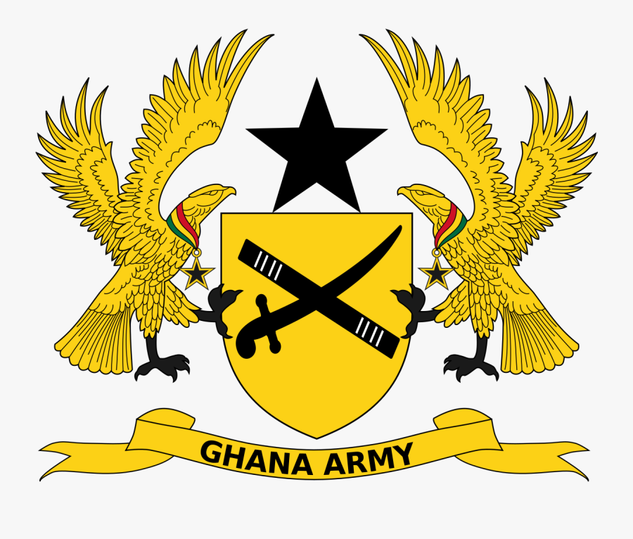 Ghana Coat Of Arm Png, Transparent Clipart