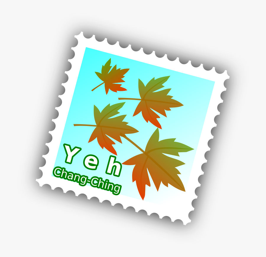 Stamps Postcard Clipart, Transparent Clipart