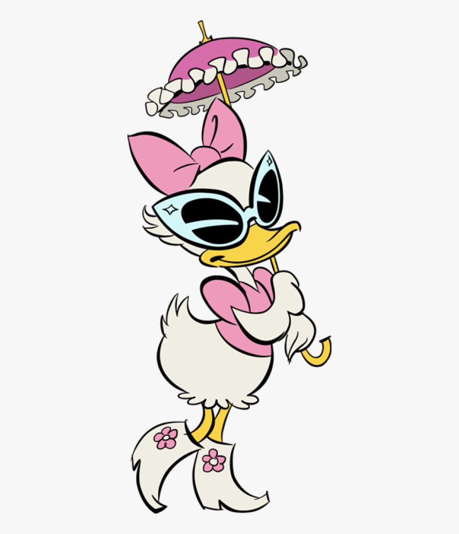 Daisy Duck Mickey Mouse Shorts, Transparent Clipart