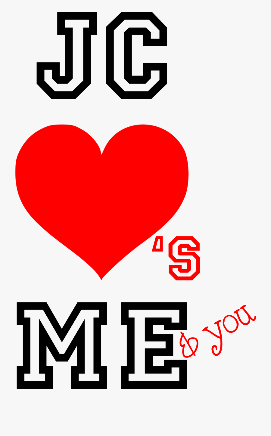 Clip Art Jesus Loves You Image - Jc Loves You, Transparent Clipart