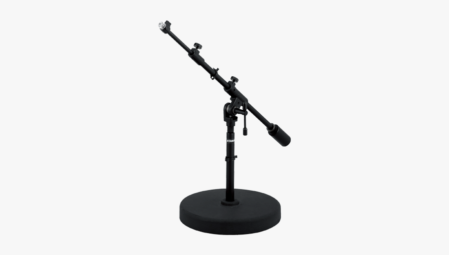 Round Base Extra Low Profile Telescoping Boom Stand - Microphone Stand, Transparent Clipart