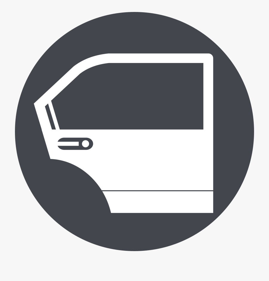 Car Window Green Bay - Circle, Transparent Clipart