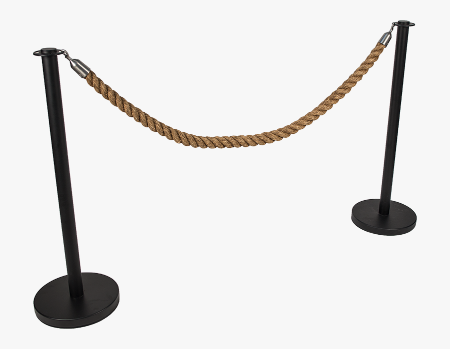 Jute Rope & Stanchion 2 - Chain, Transparent Clipart