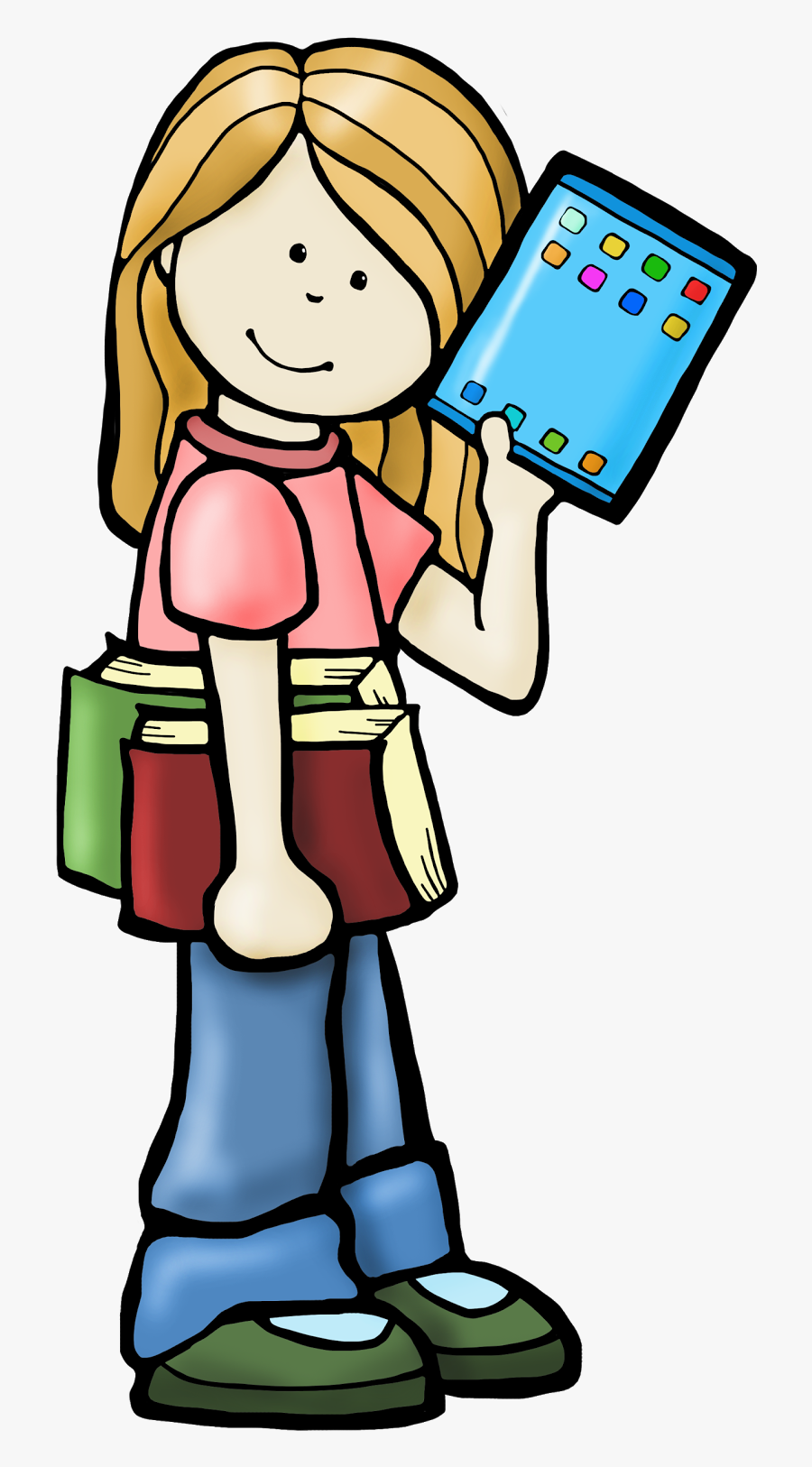 A Blog About Early Literacy Products, Teacher Graphics - Teacher, Transparent Clipart