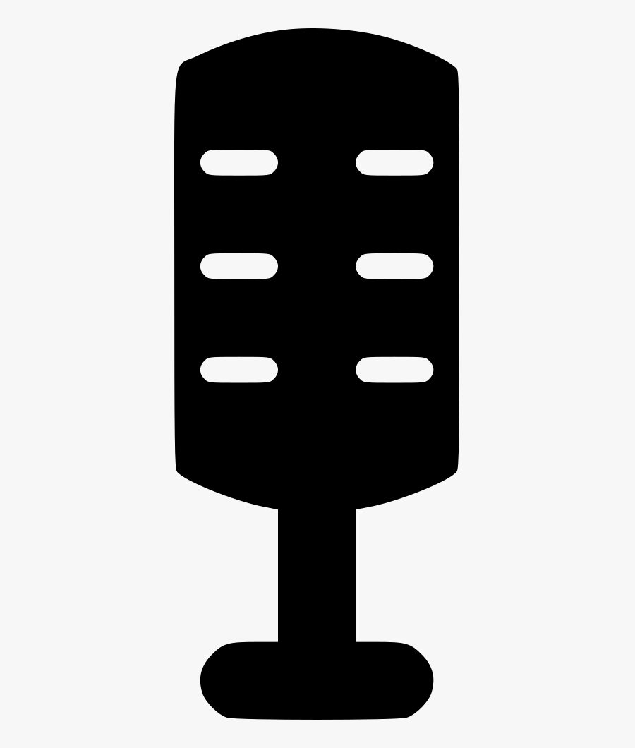 Transparent Microphone Stand Png, Transparent Clipart