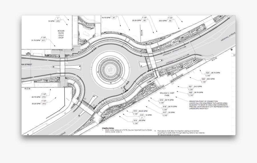 Irrigation Drawing Cad - Plan, Transparent Clipart