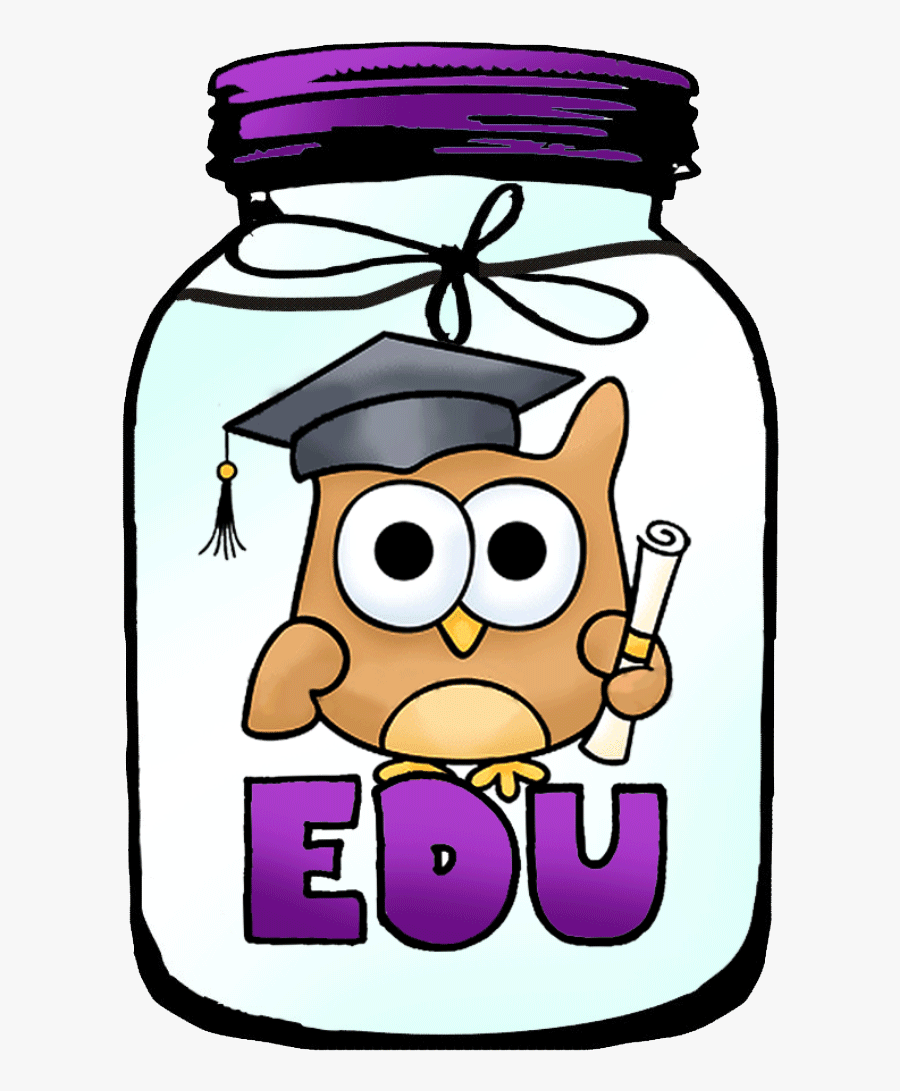 The Fourth Jar Is For Education - Owl, Transparent Clipart