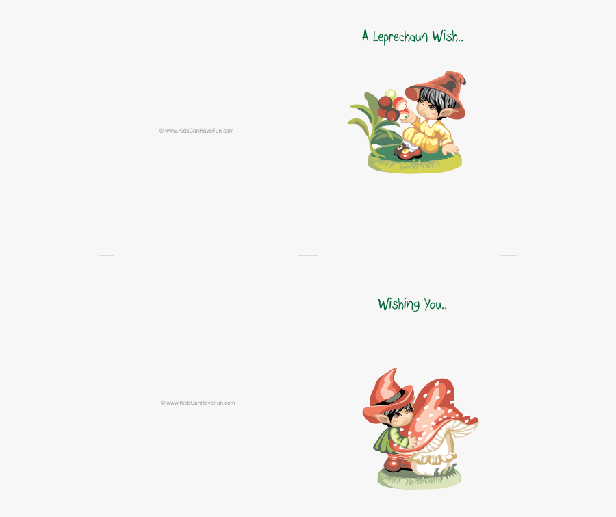 Leprechaun Clipart Greedy - Cartoon, Transparent Clipart