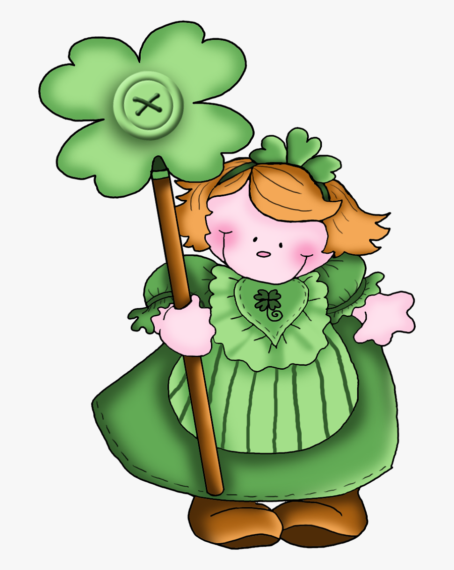 Irish Girl 1 Irish Girls, St Patricks Day, St Pats, - Cartoon, Transparent Clipart