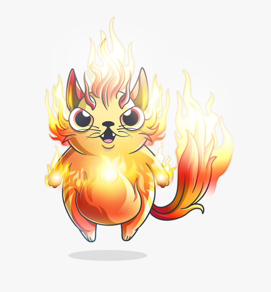 Cryptokitties Flame, Transparent Clipart