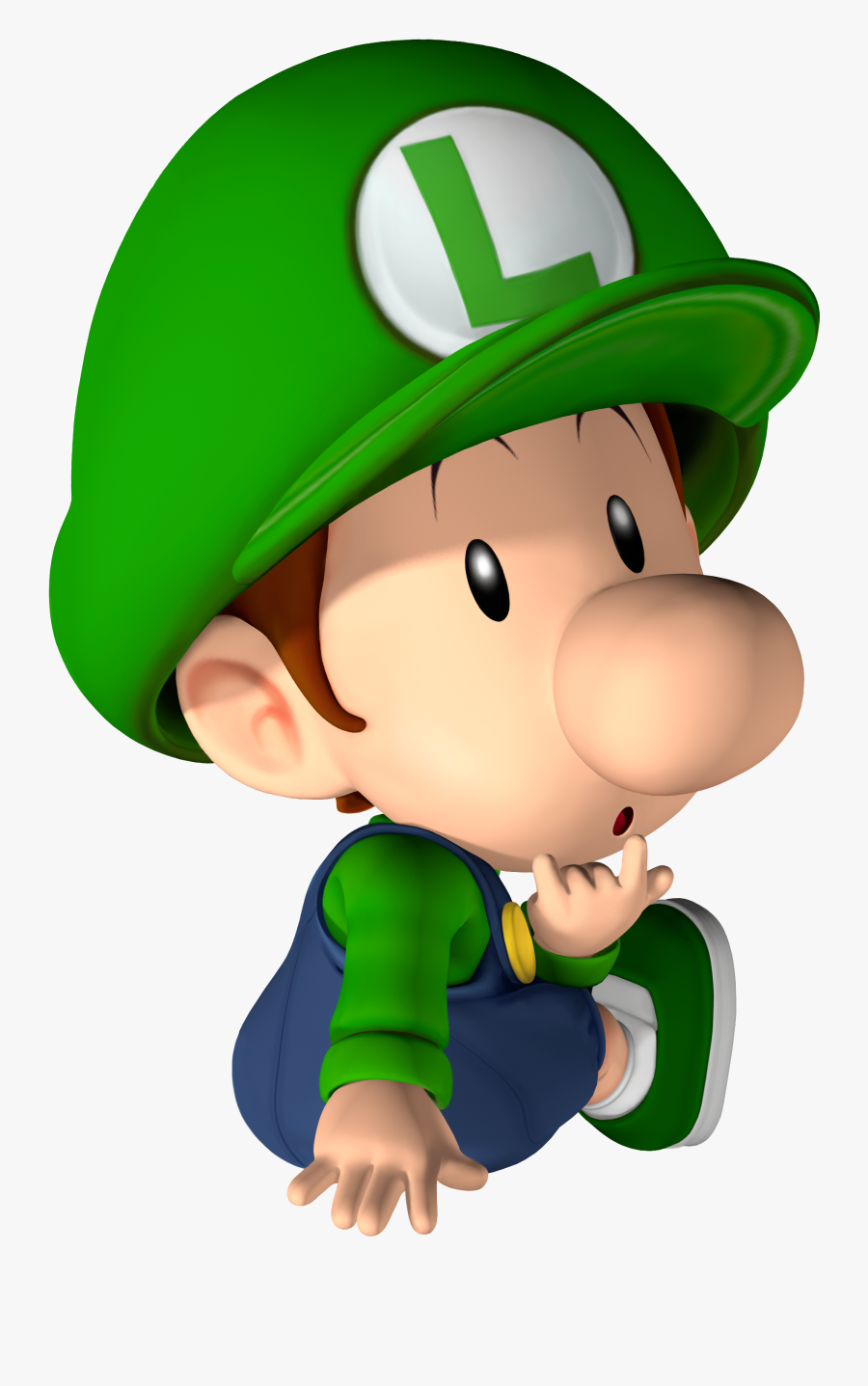 Super Mario Clipart Baby - Baby Luigi Baby Mario, Transparent Clipart