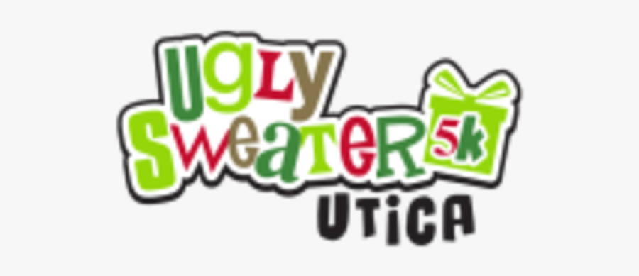 Utica Ugly Sweater 5k, Transparent Clipart