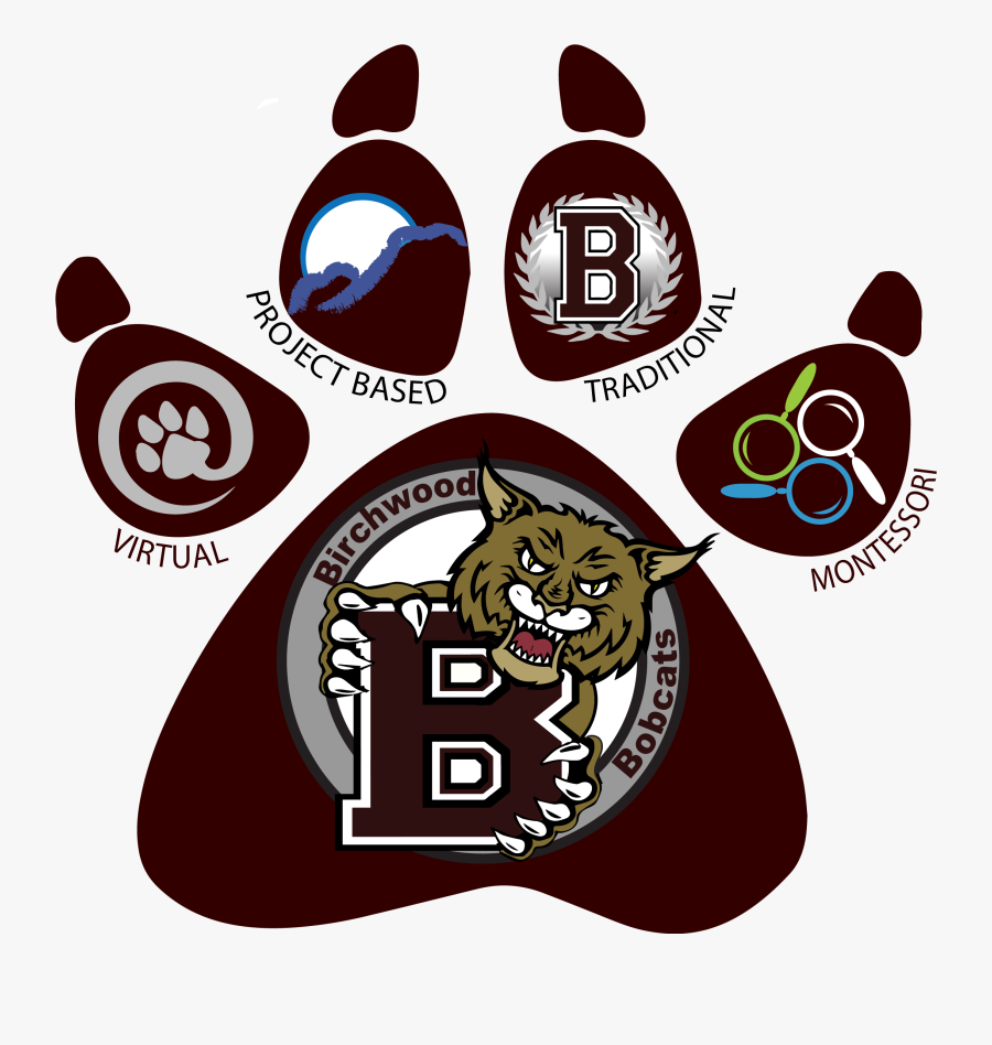 All School Logo - Bobcat, Transparent Clipart
