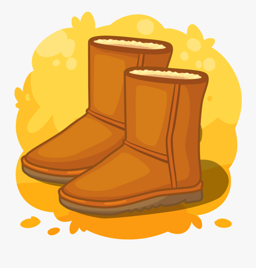 Cozy Sweater Clipart - Boots Ugg Clipart Png, Transparent Clipart