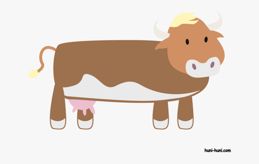 Cow Clipart Colored - Baka Cow, Transparent Clipart