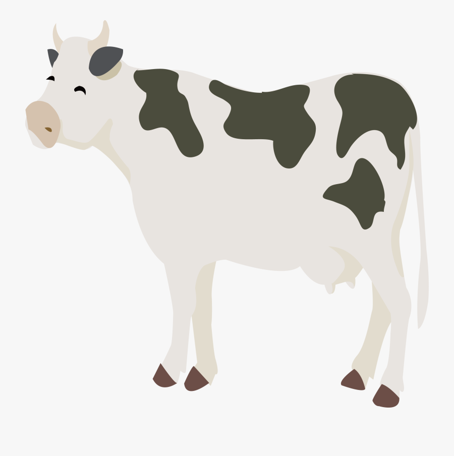 Cattle Vector Milk Cow - Dairy Cow, Transparent Clipart
