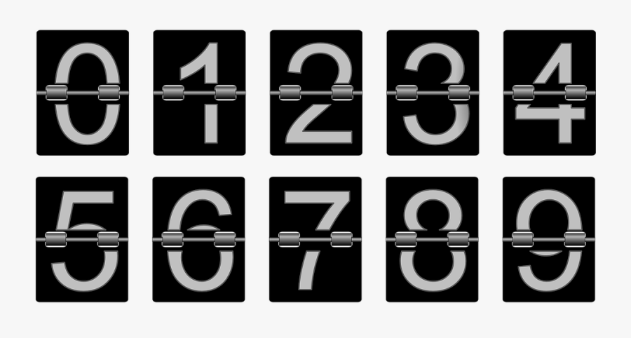 Transparent Knocking On Door Clipart - Number Counter, Transparent Clipart