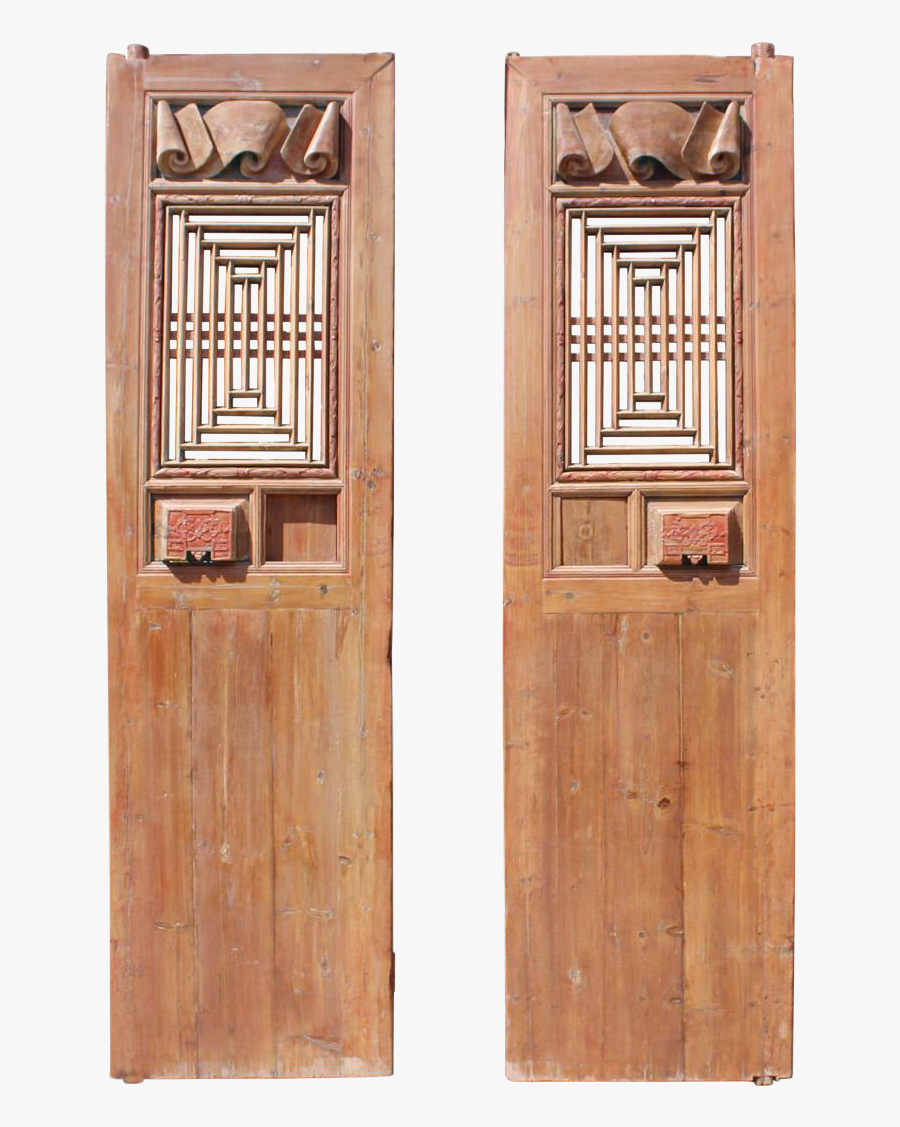 Chinese Vintage Dimensional Scroll - Wood, Transparent Clipart