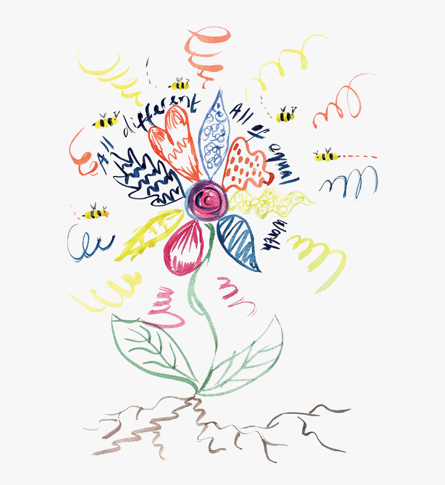 All-different - Floral Design, Transparent Clipart