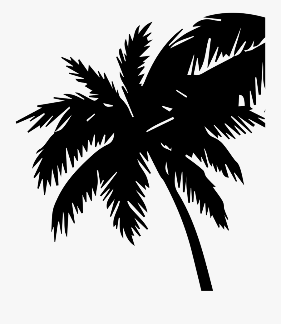 Palm Trees Silhouette Png Clip Art, Transparent Clipart