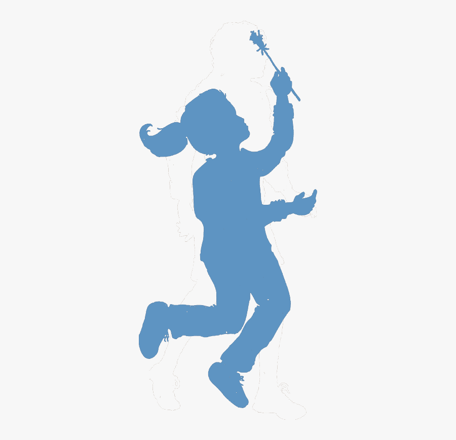 Girl Scout Daisy Silhouette, Transparent Clipart