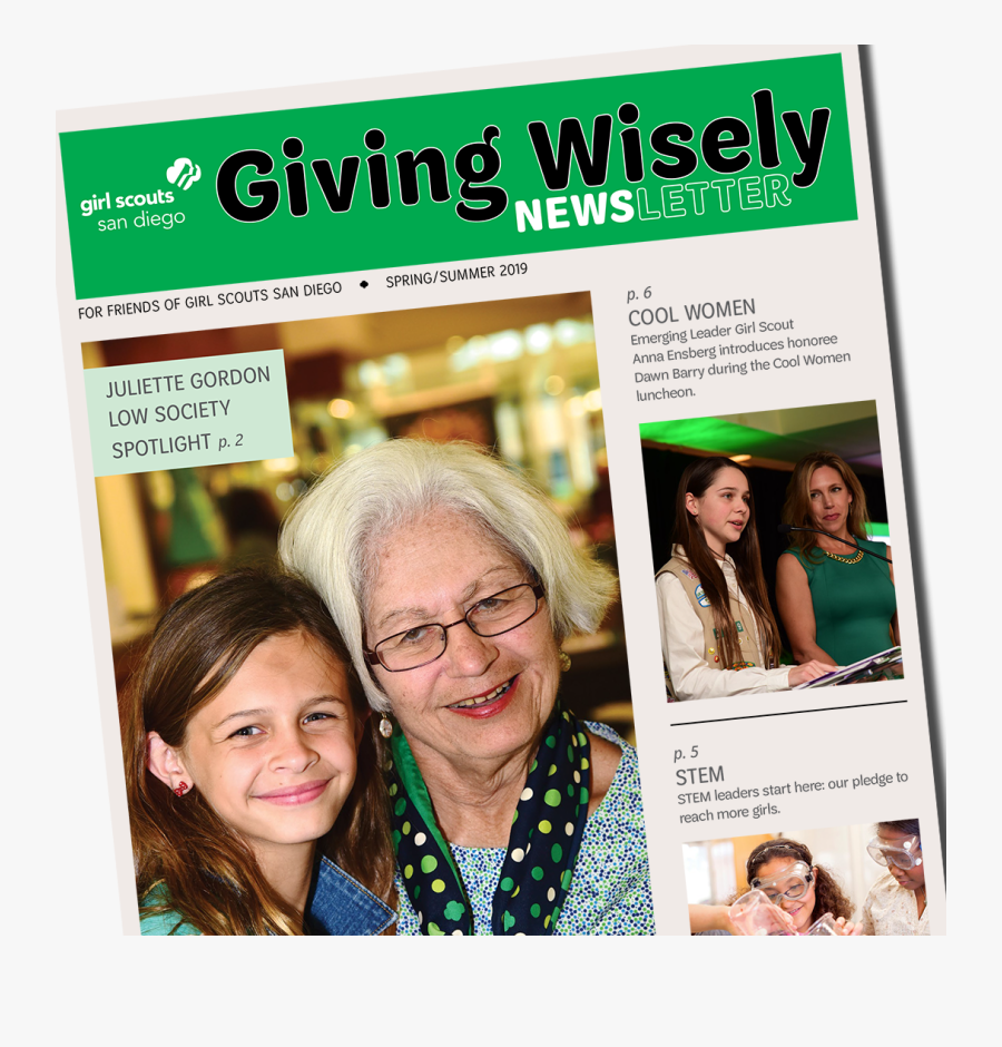 Why Girl Scouts Matters - Magazine, Transparent Clipart