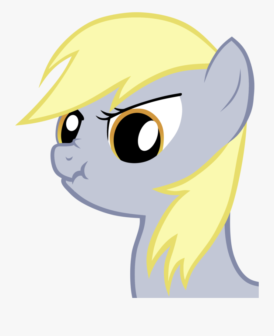 Hd Derpy Hooves Female - Angry Derpy, Transparent Clipart