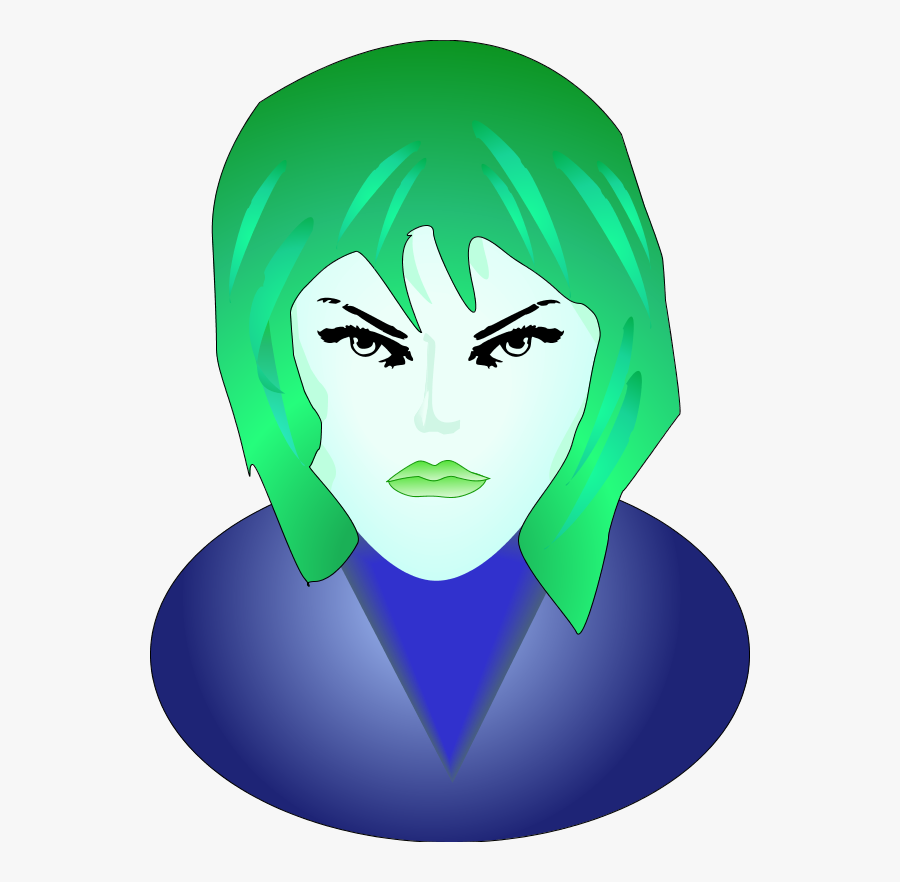 Woman Angry Face - Angry Face, Transparent Clipart