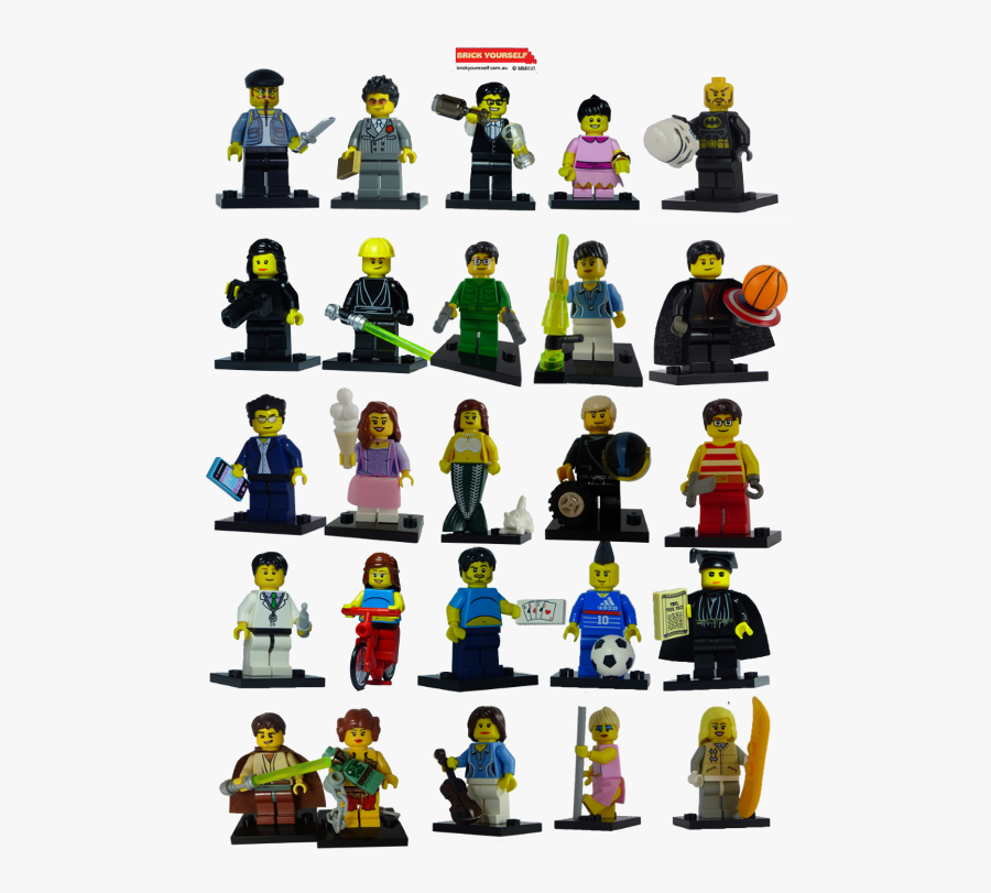 Brick Yourself Lego, Transparent Clipart