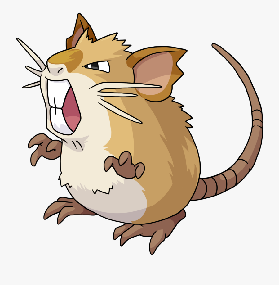 Hold On Tight And Don"t Look Back, 19-20/807 Variations - Rattata Pokemon, Transparent Clipart