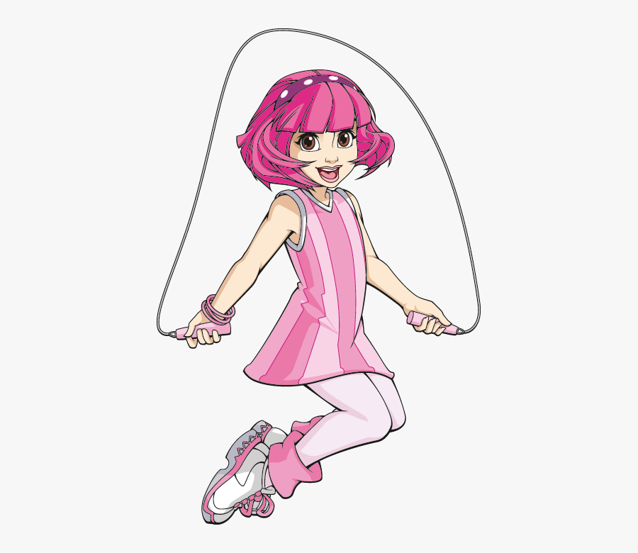 Lazy Town Stephanie Cartoon, Transparent Clipart