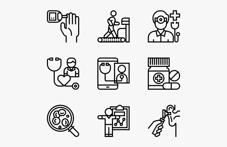 Health Check Up - Work Icon, Transparent Clipart