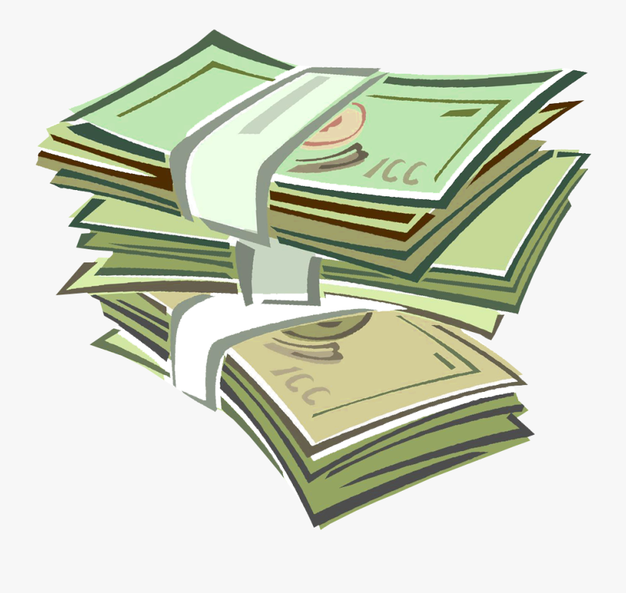 Stack Of Money Clipart Png Download - Stacks Of Money Clipart, Transparent Clipart