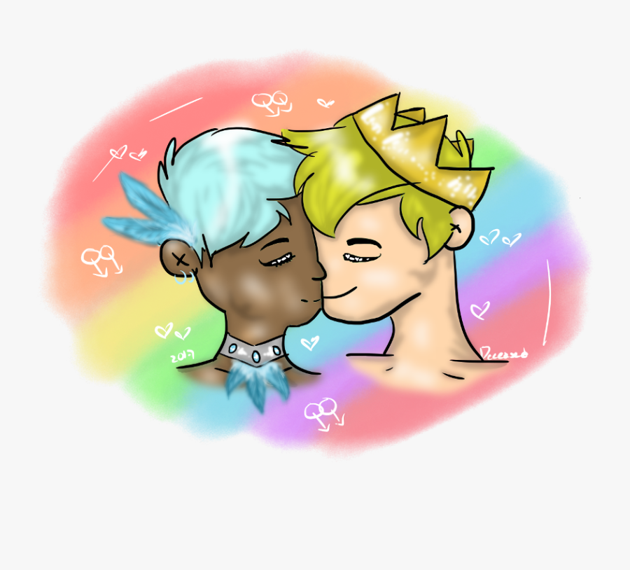 • Kissing { Boy X Boy •, Transparent Clipart