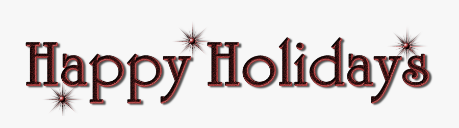 Happy Holidays Clip Art Images Free - Graphic Design, Transparent Clipart