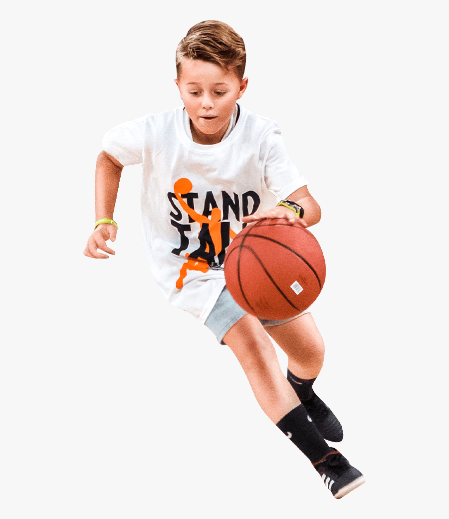 Basketball Child Player Png, Transparent Clipart