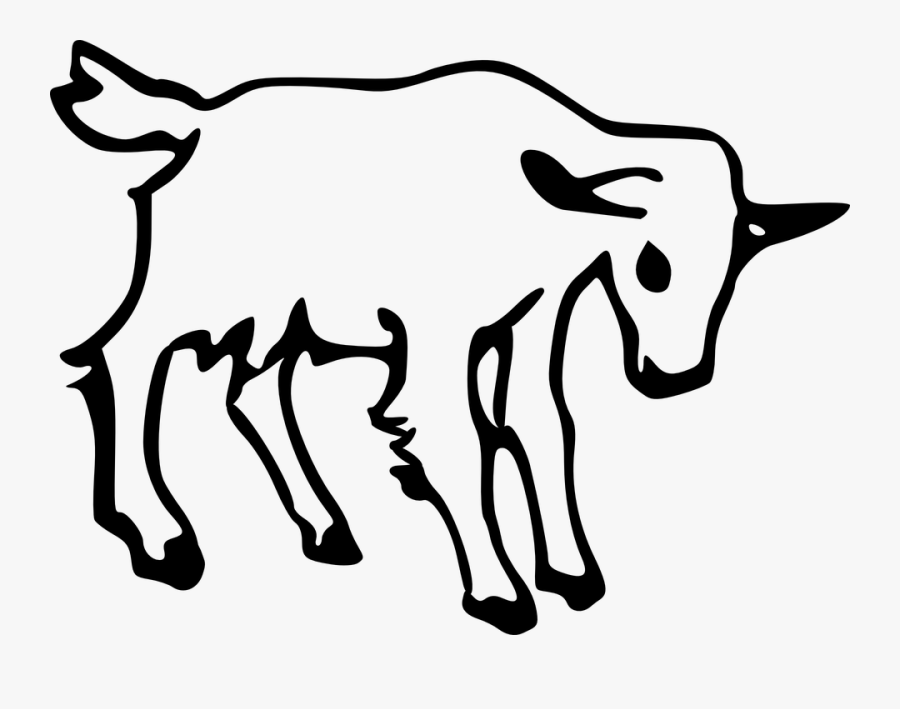 G For Goat Worksheet, Transparent Clipart