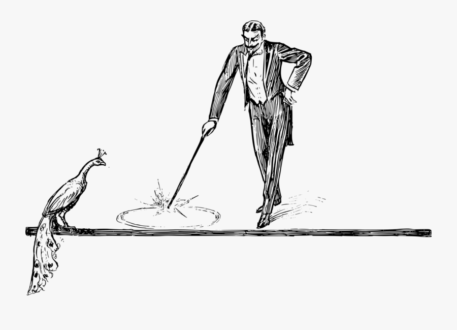 Standing,line Art,muscle - Sketch, Transparent Clipart