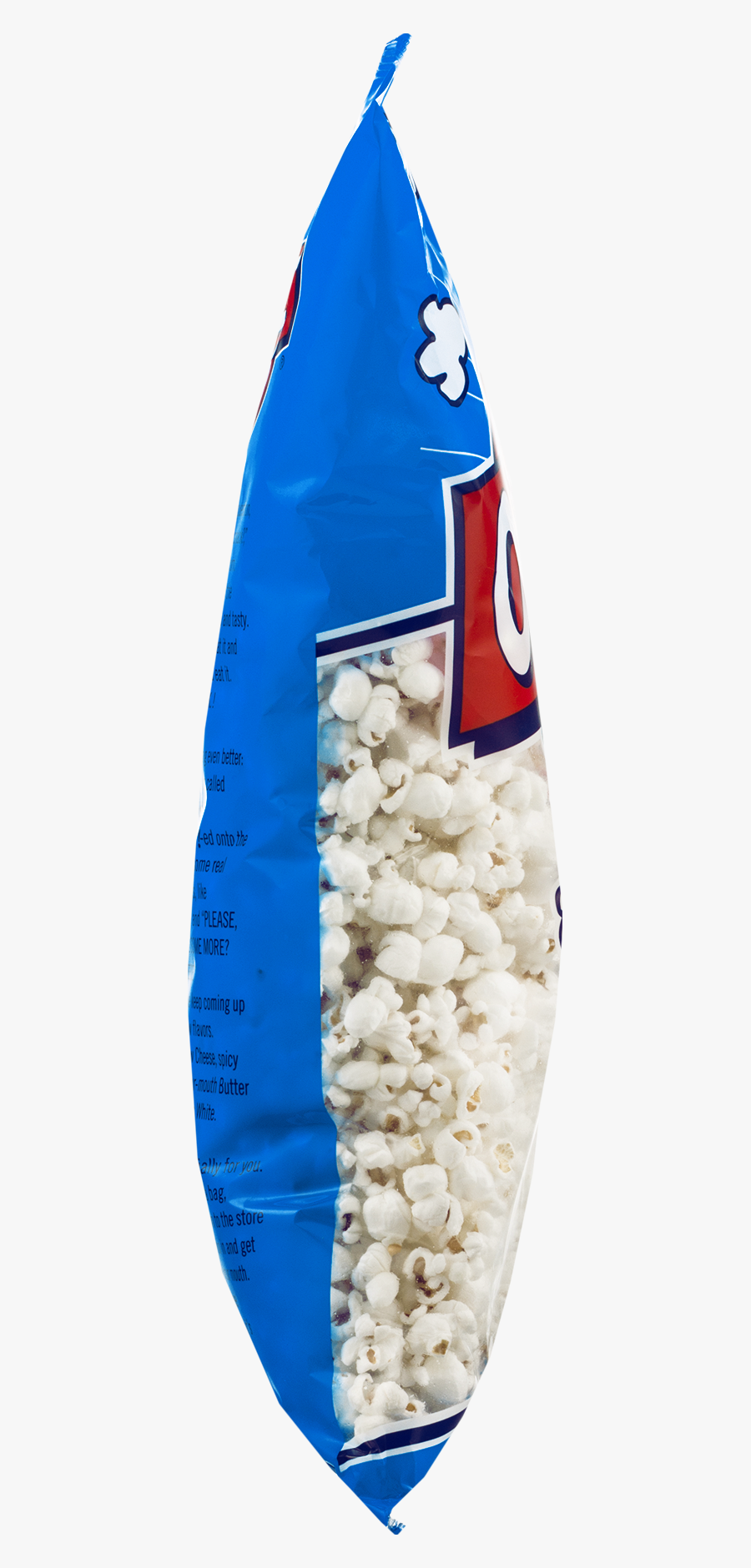 O Ke Doke Popcorn, White - Cobalt Blue, Transparent Clipart