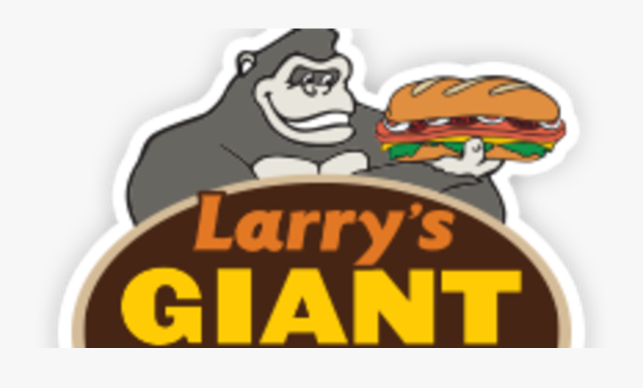 Transparent High School Students Clipart - Larry's Giant Subs Logo, Transparent Clipart