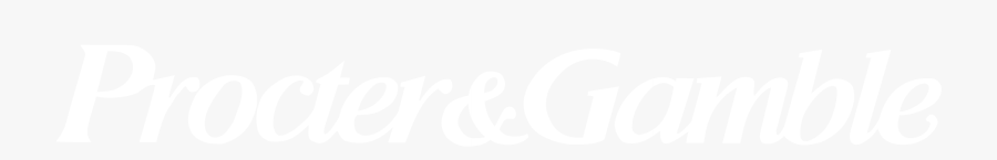 Procter & Gamble - Johns Hopkins White Logo, Transparent Clipart
